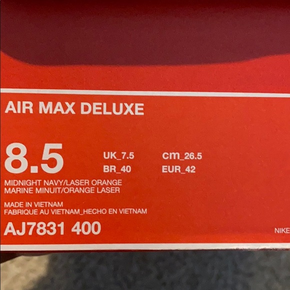 Nike Air Max Deluxe - Midnight Navy - Picture 8 of 8